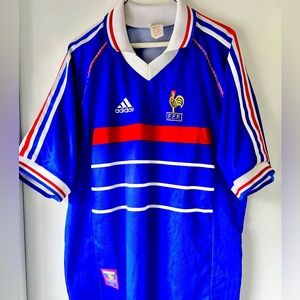 Adidas 1998 French National Team Jersey - France World Cup
